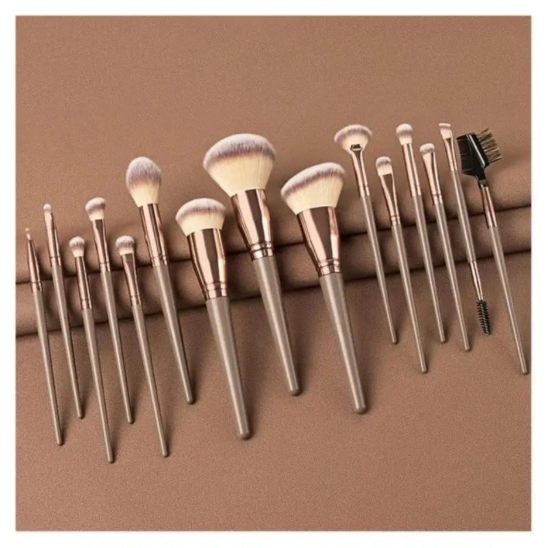 Cardie B Makeup Brushes Set Face Eyes Make Up Brush Eyelash Eyeshadow Eyebrow Eyeliner Foundation Powder Blush Highlight Lips Brush