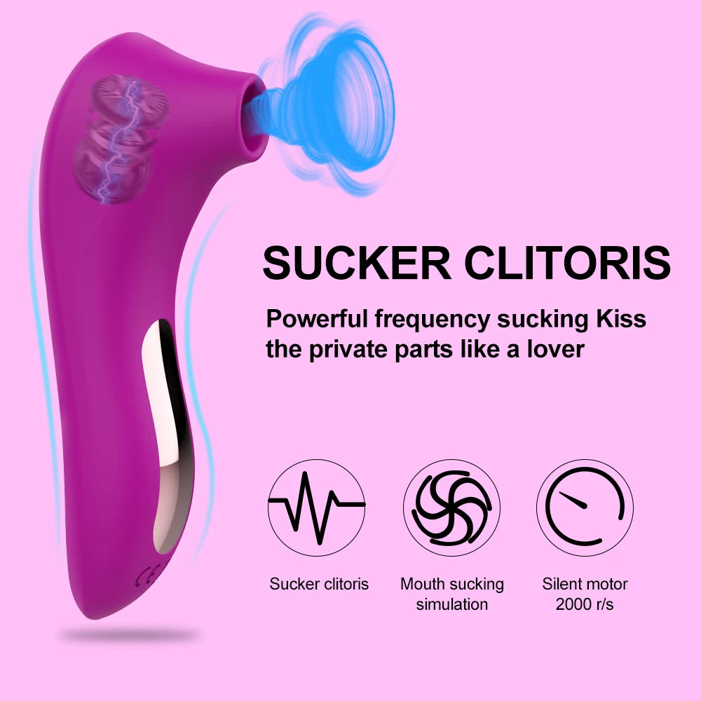 Cardie B Adult Sucker Clitoris Sucking Vibrator Female 50% off Today